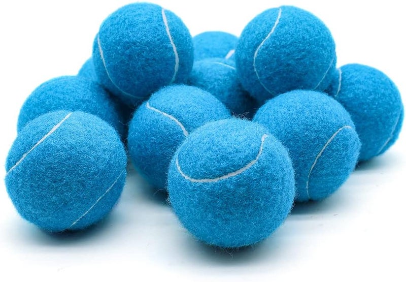 Magicorange Tennis Balls, 12 Pack Advanced Training Tennis Balls Practice Balls, Come with Mesh Bag for Easy Transport, Good for Beginner Training Ball - Image 4